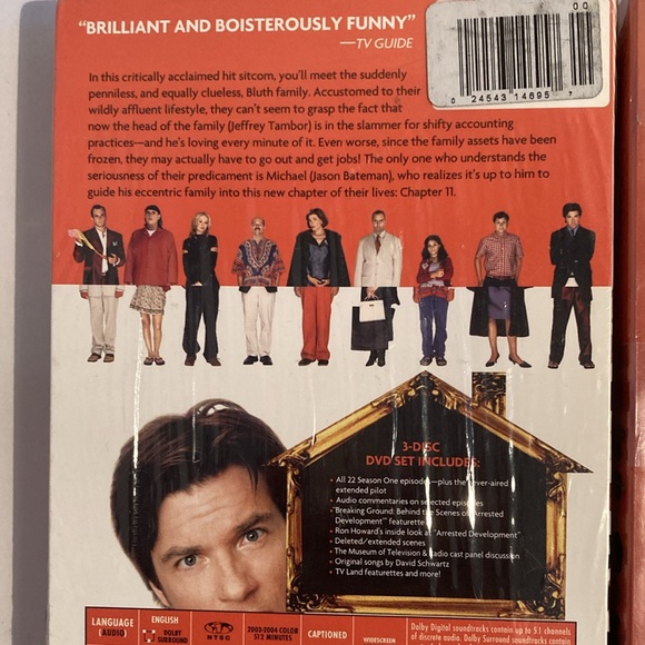 🌙 3/$30 Arrested Development Seasons 1 and 2 
📀 DVD New Sealed - Picture 2 of 3
